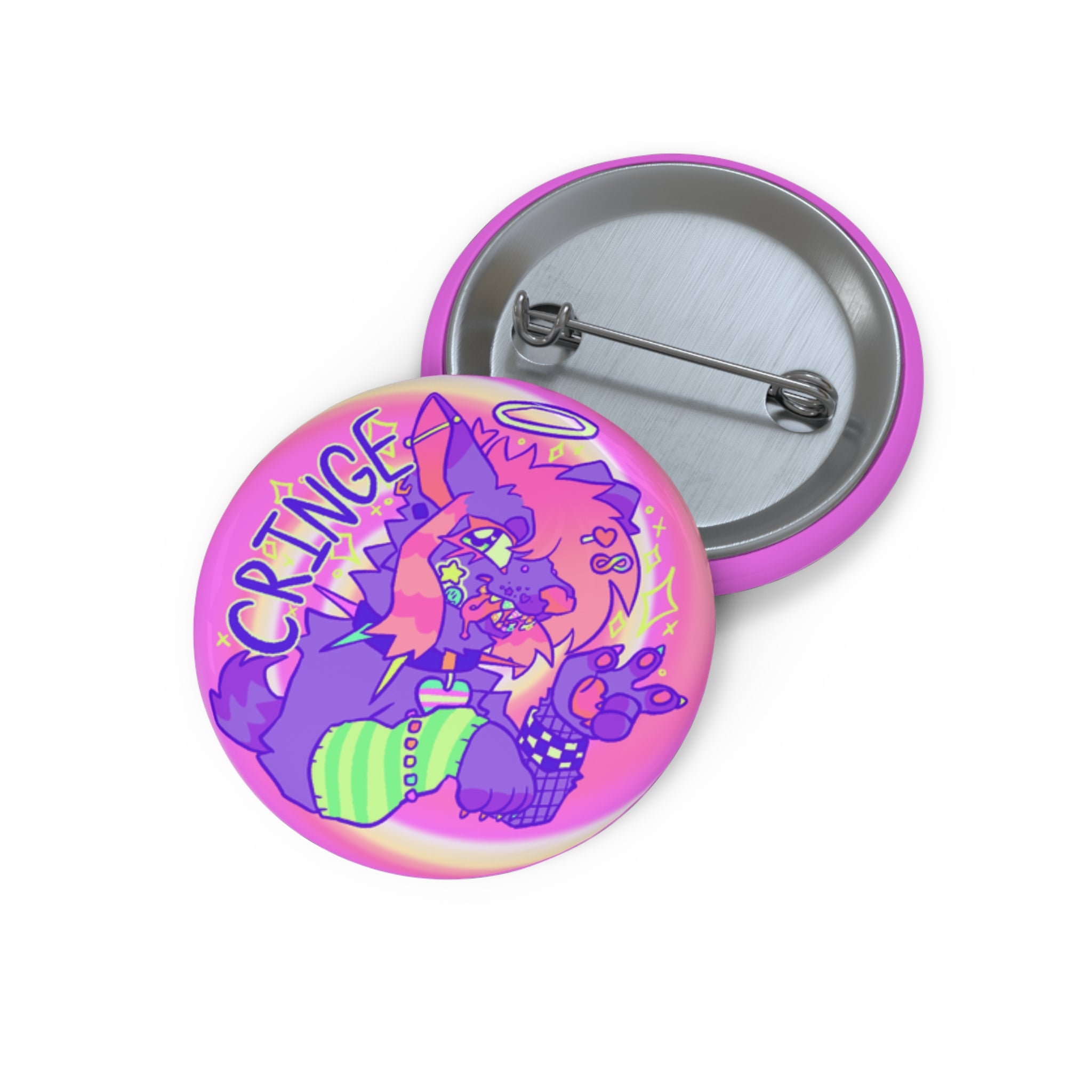 CRINGE Pin Buttons