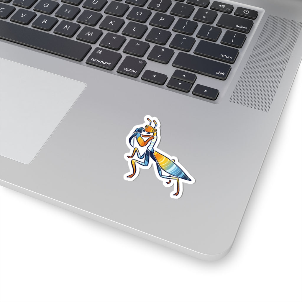 Aroace Pride Mantis Sticker Mockup