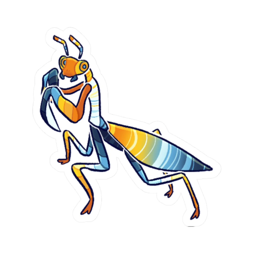 Aroace Pride Mantis Sticker