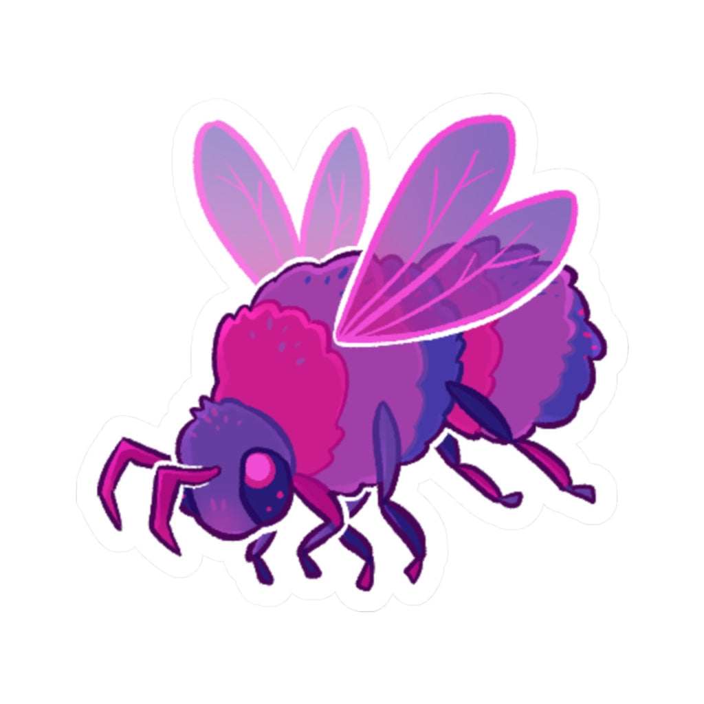 Bi Pride Bee Sticker