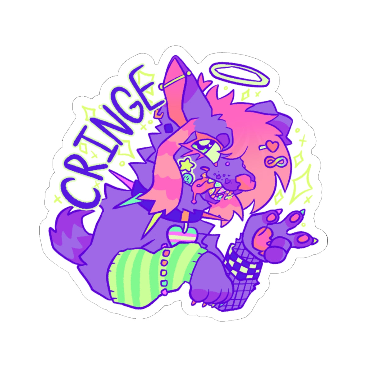 CRINGE Sticker